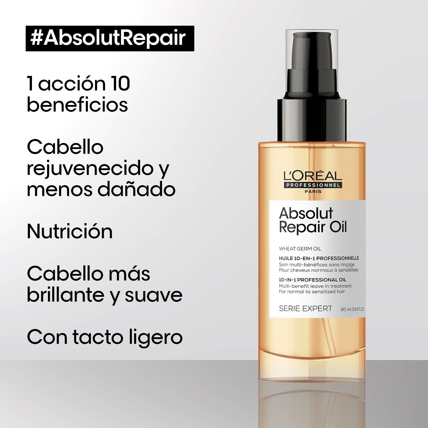 ABSOLUT REPAIR OIL (TRATAMIENTO 10 EN 1 PARA EL CABELLO DAÑADO)